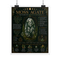 Moss Agate: Rooted in Becoming | Crystal Wisdom Fine Art Print