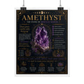 Amethyst: Wisdom Found in Quiet | Crystal Wisdom Fine Art Print
