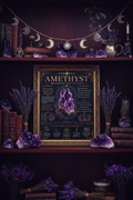 Amethyst Dark Bookshelf