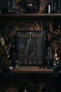 Black Tourmaline Dark Bookshelf