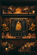 Citrine Dark Bookshelf