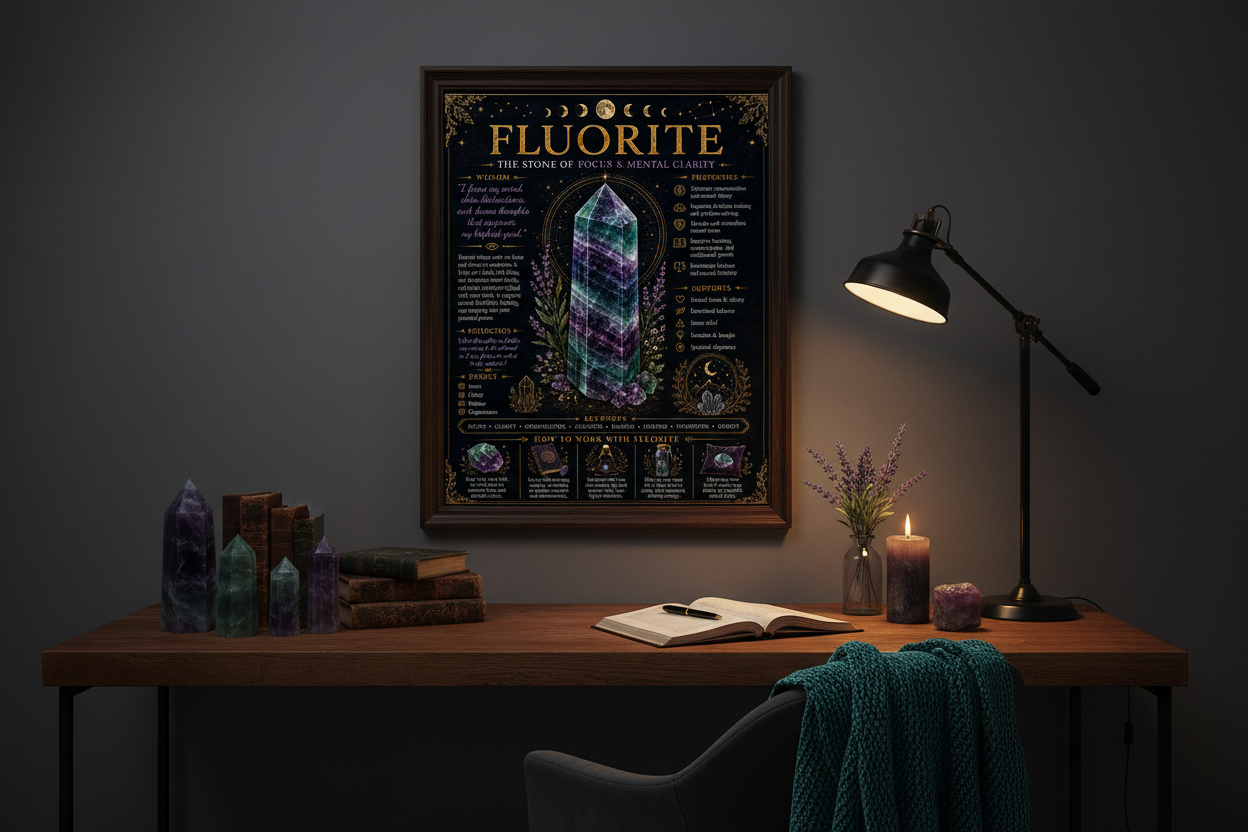 Fluorite Dark Lifestyle Mockup