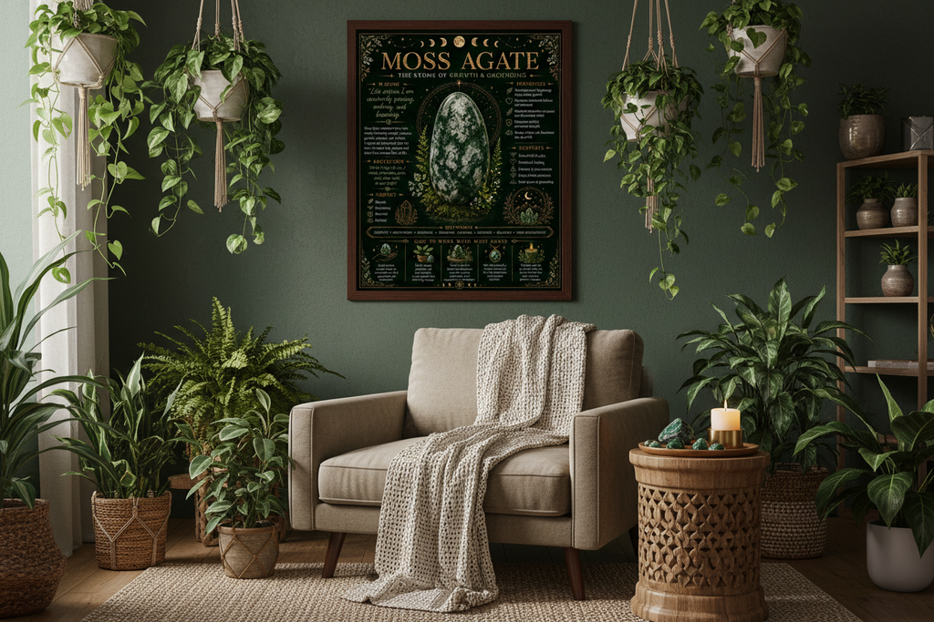 Moss Agate Dark Lifestyle Mockup