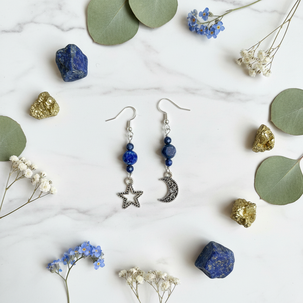 White Marble Flat Lay