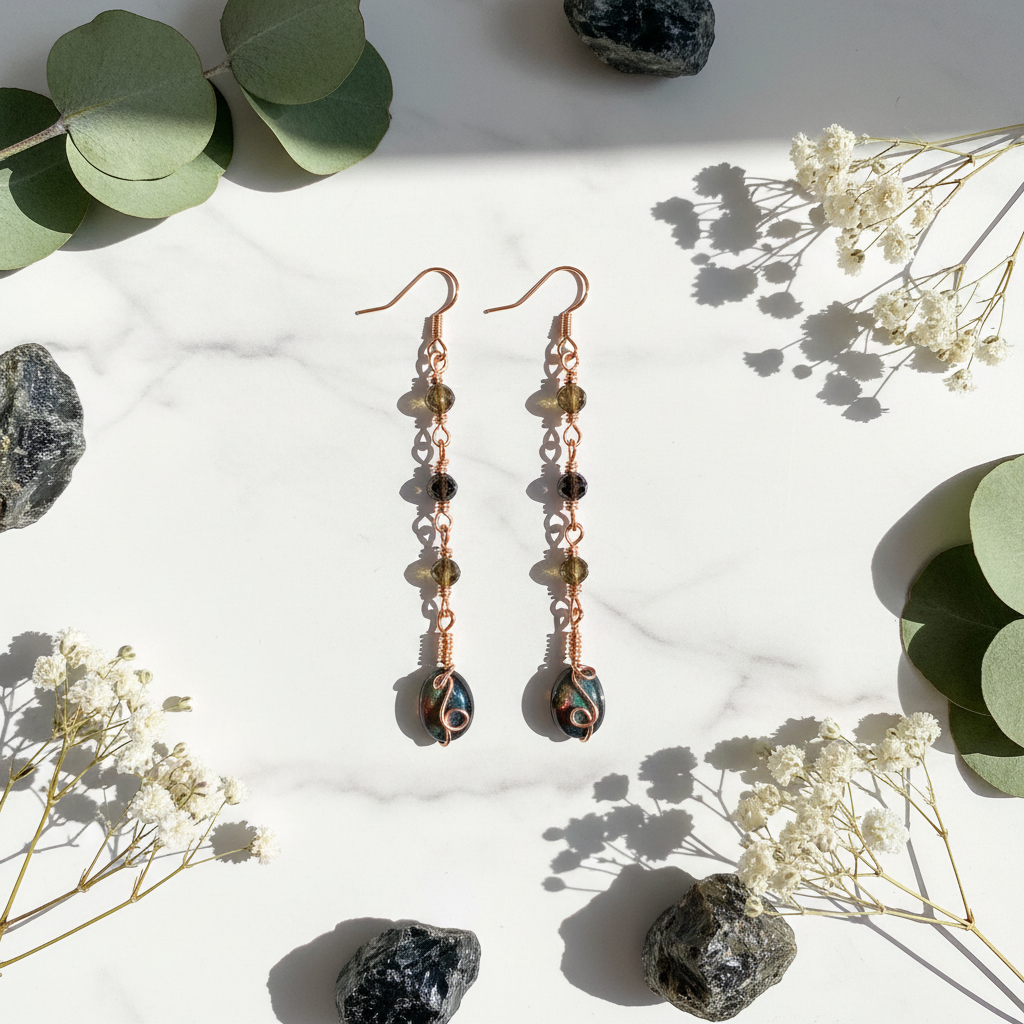 White Marble Flat Lay