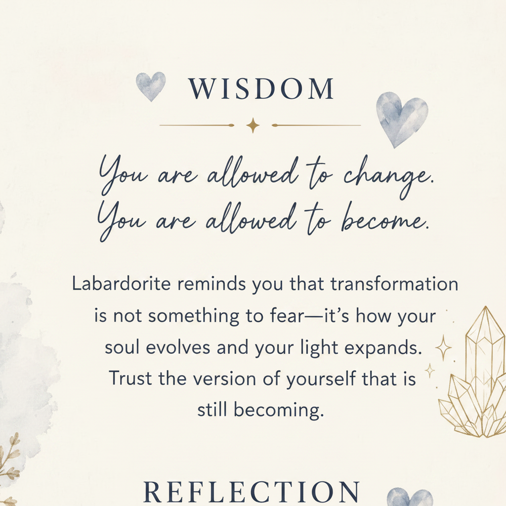 Wisdom section close-up